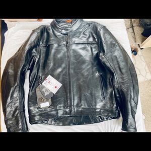 Reax Folsom leather jacket